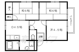 フレグランス北白川 2階/-