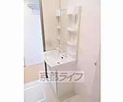 洗面台も大きい