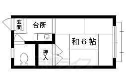 コーポ足立 1階/-