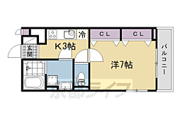 近鉄京都線 富野荘駅 徒歩5分 3階/-