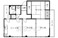 北白川コーポラス3階10.0万円