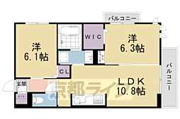D−ROOM一乗寺 2階/-