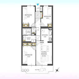 間取図画像 3LDK