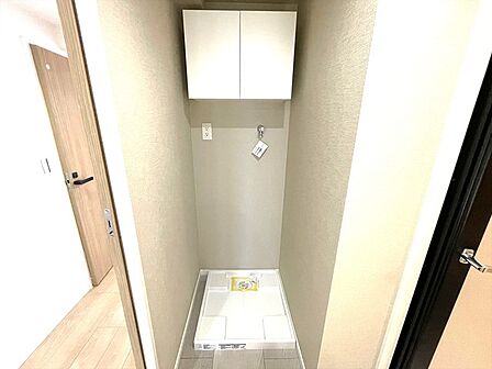 洗濯機防水パンがあります。