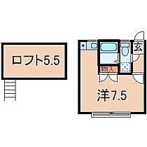 LA CIENEGA A-wing 202 ｜ 福島県福島市宮代字乳児池（賃貸アパート1R・2階・19.48㎡） その2