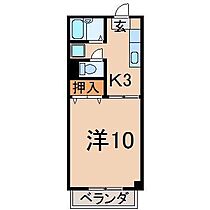 メゾン東浜 201 ｜ 福島県福島市東浜町（賃貸アパート1K・2階・26.49㎡） その2