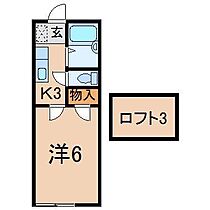 オクラガーデン  ｜ 福島県福島市瀬上町字御蔵場（賃貸アパート1K・2階・19.83㎡） その2