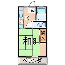 コーポつばきだて 201 ｜ 福島県福島市渡利字山ノ下（賃貸アパート1K・2階・22.00㎡） その2