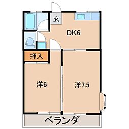 ぐりーんふらっつ 2階