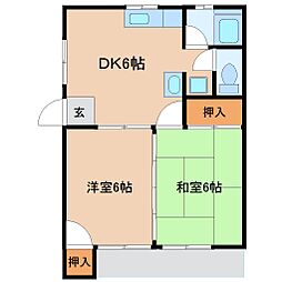 こいでアパート東 2階