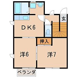 ストリームテラス 2階/201