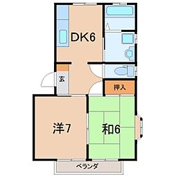 パレスシンコウA 2階/201