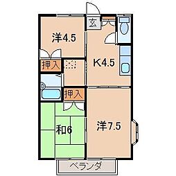 あっぷるハイツ 2階/201