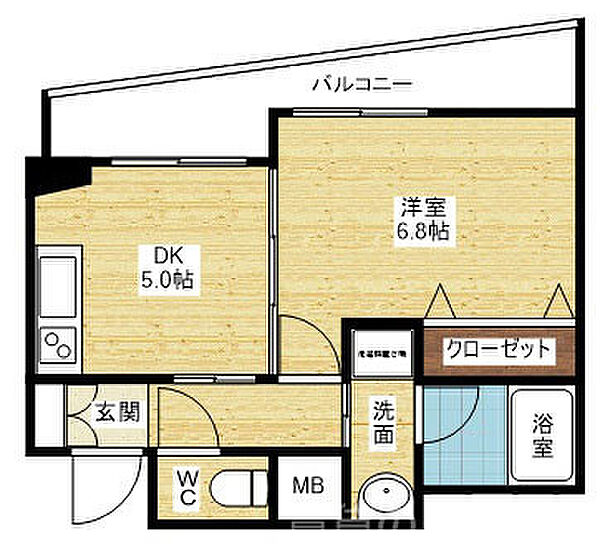 シャインビュー新大阪 ｜大阪府大阪市淀川区木川東2丁目(賃貸マンション1DK・3階・30.43㎡)の写真 その2