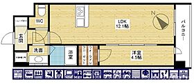 スプランディッド新大阪VII  ｜ 大阪府大阪市淀川区木川東1丁目47-1（賃貸マンション1LDK・2階・40.92㎡） その2