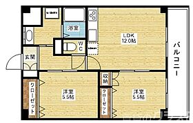 新大阪パークハイツ  ｜ 大阪府大阪市淀川区西中島5丁目（賃貸マンション2LDK・3階・51.34㎡） その2