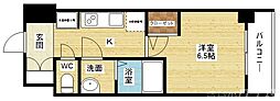 BRANSIESTA加島 1Kの間取図画像