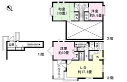 間取図画像 3LDK