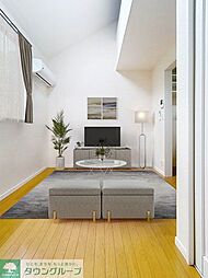 ラカーサフェリーチェ 202 2階1Kのリビング/ダイニング