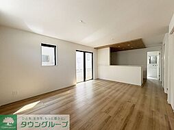 川口町新築戸建 4LDKのリビング/ダイニング