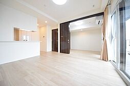 シティタワ―八王子フレシア 8階2LDKのリビング/ダイニング