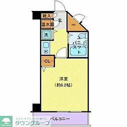 豊田ダイカンプラザ 1Kの間取図画像