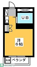 レガーロコヤス ワンルームの間取図画像
