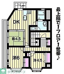 ターマ・サンゴ 3LDKの間取図画像