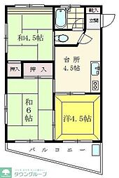 ハイム田代 3Kの間取図画像