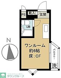 間取図画像 ワンルーム