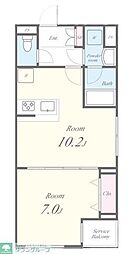 Residence Koenji Square 1LDKの間取図画像