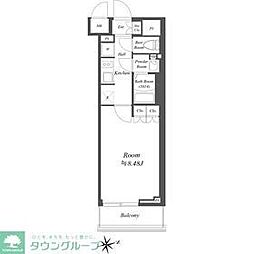杉並区荻窪2丁目マンション 1Kの間取図画像
