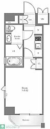 AZEST中野新橋 1Kの間取図画像