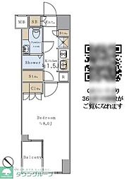 BrilliaistSENDAGAYA 1Kの間取図画像