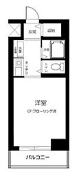 スカイコートエクセレント荻窪 1Kの間取図画像