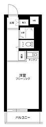 ルーブル高円寺 ワンルームの間取図画像