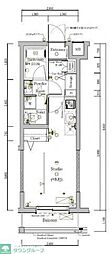 スカイコートグレース中野哲学堂 ワンルームの間取図画像