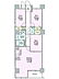 間取り：1階南向き81.08m2の3LDK