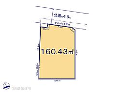 市川市北国分2丁目　売地　全4区画（1号地）
