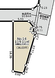 市川市真間5丁目　売地　14号地