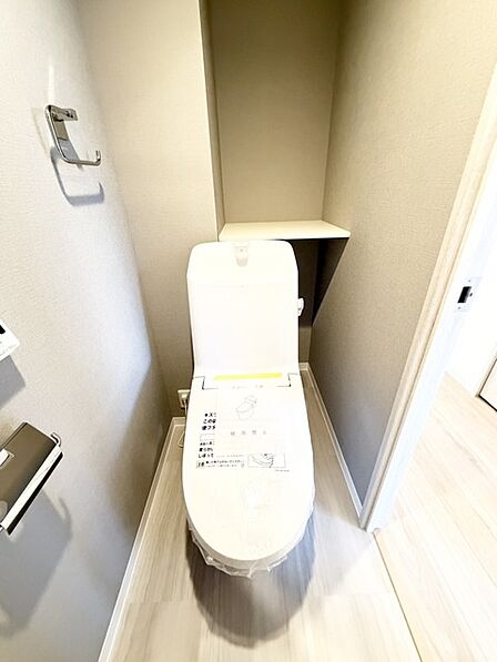 トイレはウォシュレットが標準装備されています!