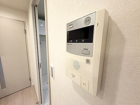 TVモニター付インターホン!お子さまのお留守番にも安心ですね!!