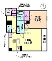 シャーメゾン　リュクス  ｜ 大阪府豊中市曽根西町2丁目（賃貸マンション1LDK・1階・53.62㎡） その2