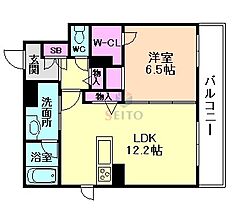 シャーメゾン　リュクス  ｜ 大阪府豊中市曽根西町2丁目（賃貸マンション1LDK・2階・46.11㎡） その2