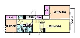 シャーメゾン　クレスト  ｜ 大阪府豊中市原田元町2丁目（賃貸マンション2LDK・1階・60.63㎡） その2