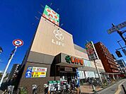 ライフ御幣島店 351m