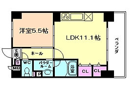 大阪府大阪市北区中津7丁目（賃貸マンション1LDK・2階・40.80㎡） その2