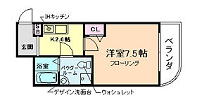 大阪府大阪市福島区福島7丁目（賃貸マンション1K・3階・21.86㎡） その2