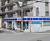 ローソン東淀川店 86m