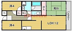 緑の家 3LDKの間取図画像